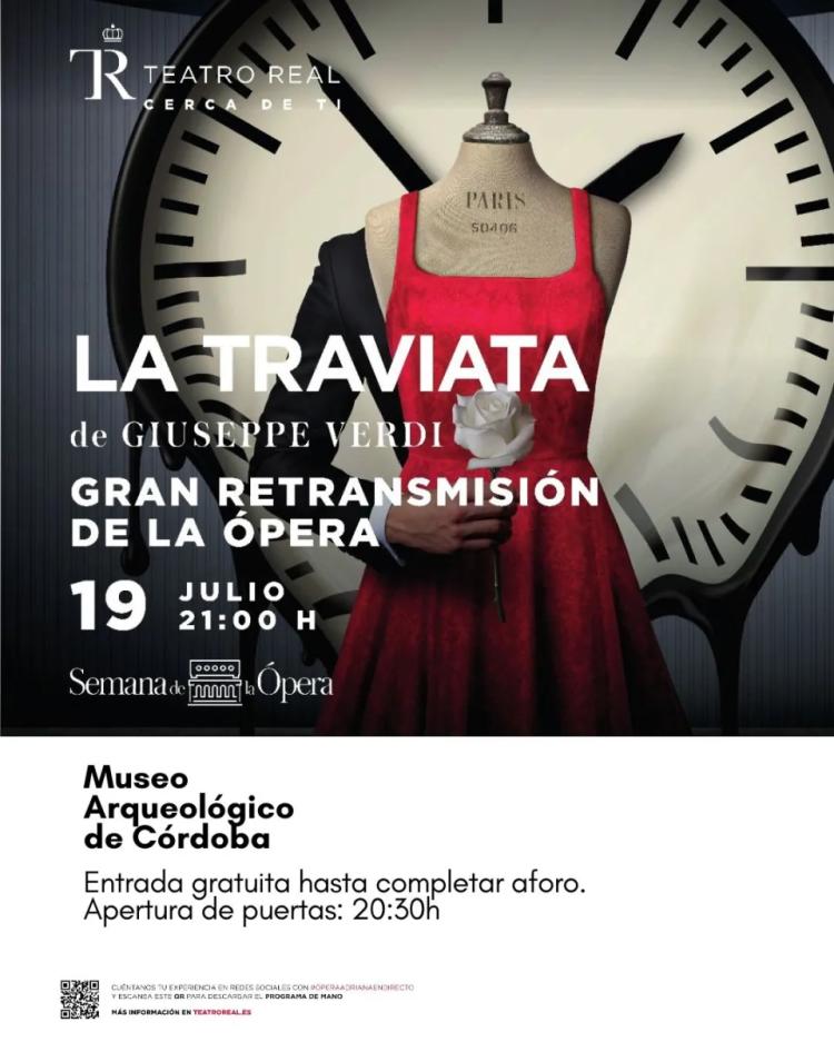 Noche de ópera en el Museo Arqueológico de Córdoba. La Traviata
