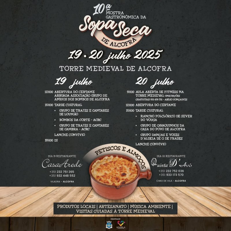 10ª Mostra Gastronómica da Sopa Seca de Alcofra