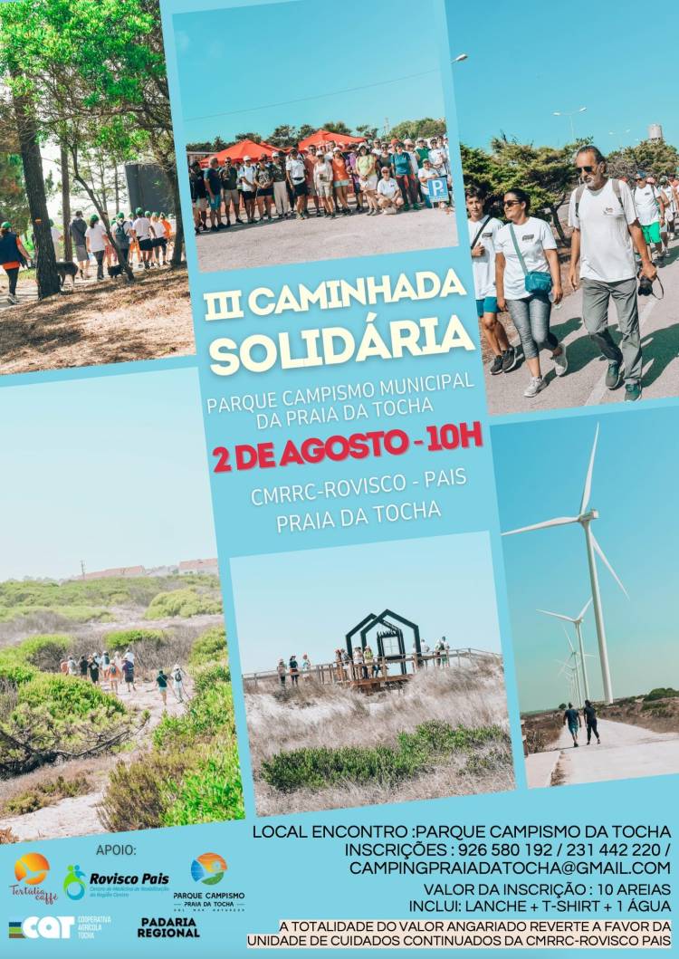 III Caminhada Solidária na Praia da Tocha