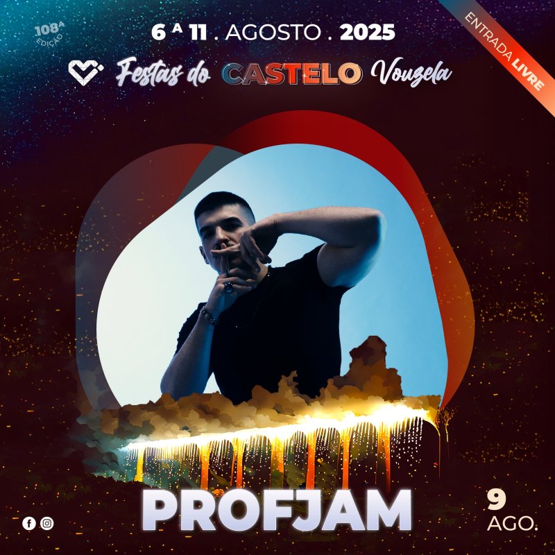 Concerto de ProfJam nas Festas do Castelo