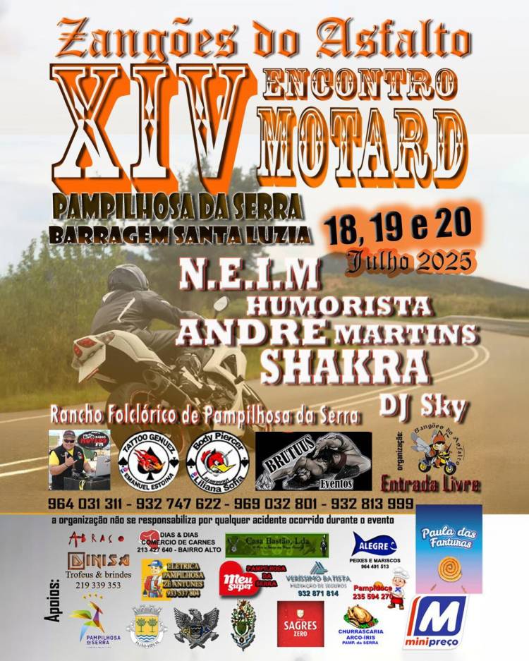 Santa Luzia vibra com XIV Encontro Motard