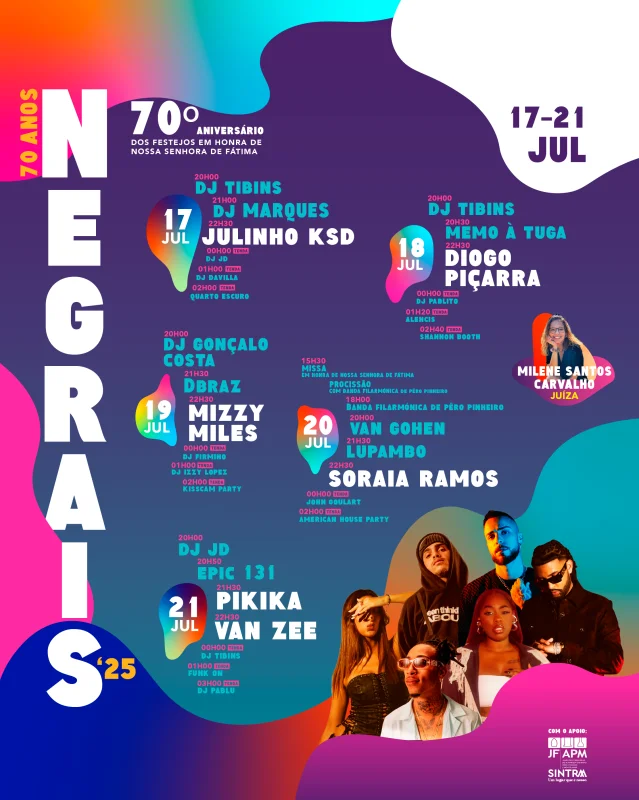 70º Aniversário dos Festejos de Nossa Senhora de Fátima em Negrais