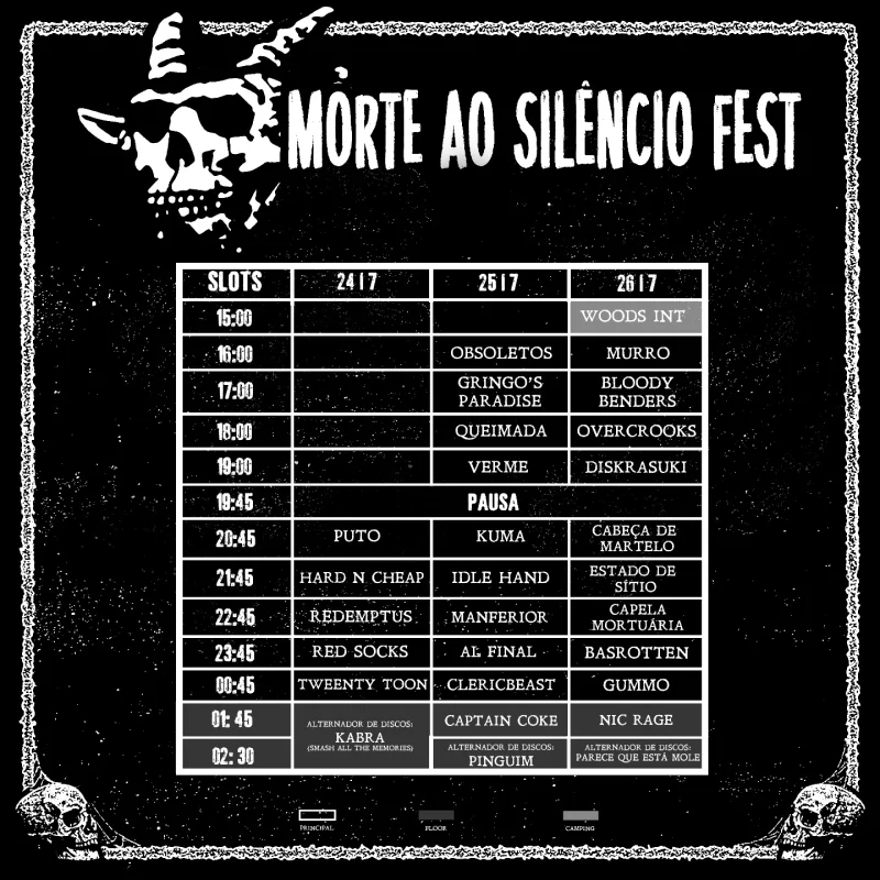 Morte ao Silêncio Fest 2025