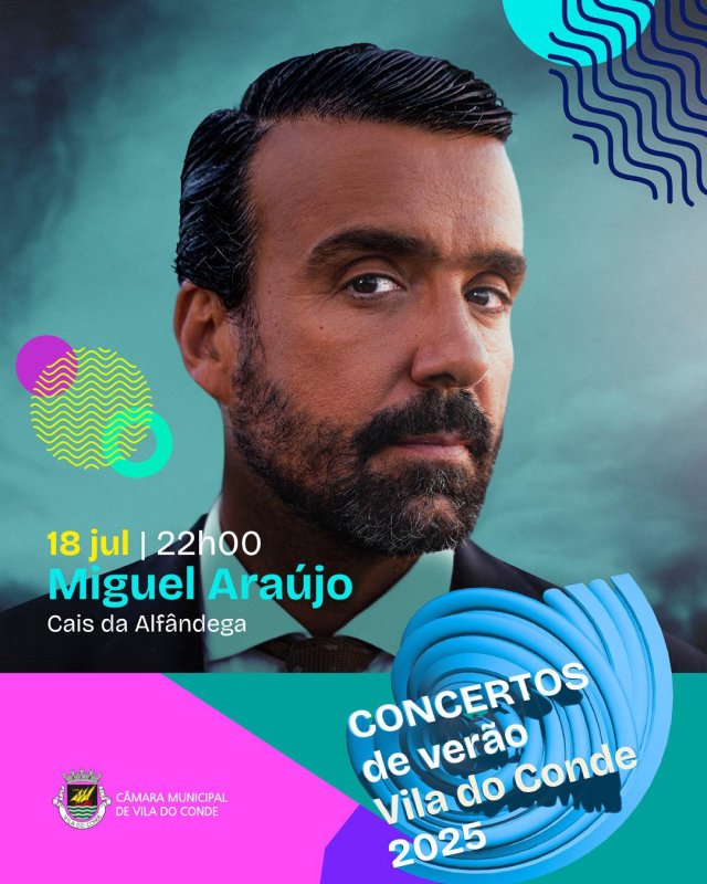 Concerto de Miguel Araújo em Vila do Conde