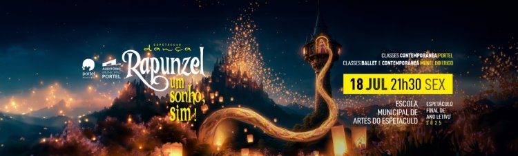 Espetáculo de Dança – Rapunzel: Um Sonho, Sim! – Classes de Ballet e Dança Contemporânea