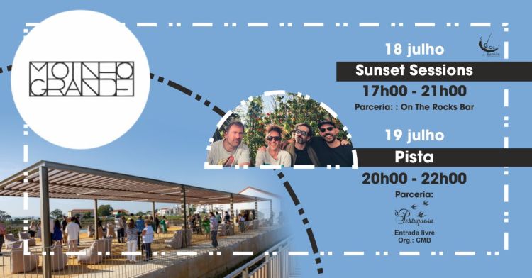  Sunset Sessions e Pista no Moinho de Maré Grande