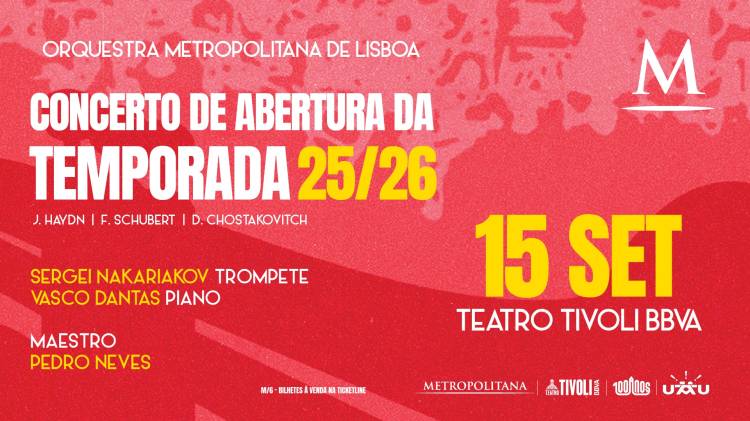 Concerto de Abertura da Temporada 2025/2026