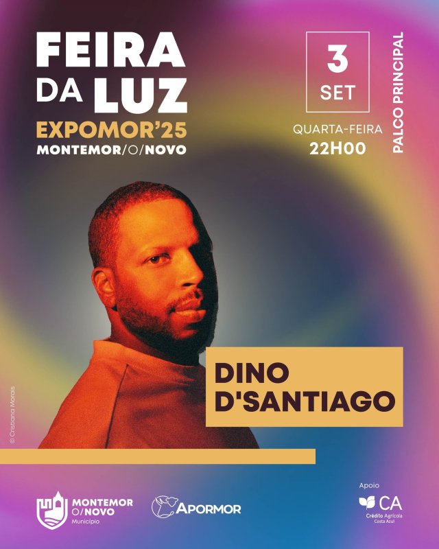 Concerto de Dino D'Santiago na Feira da Luz