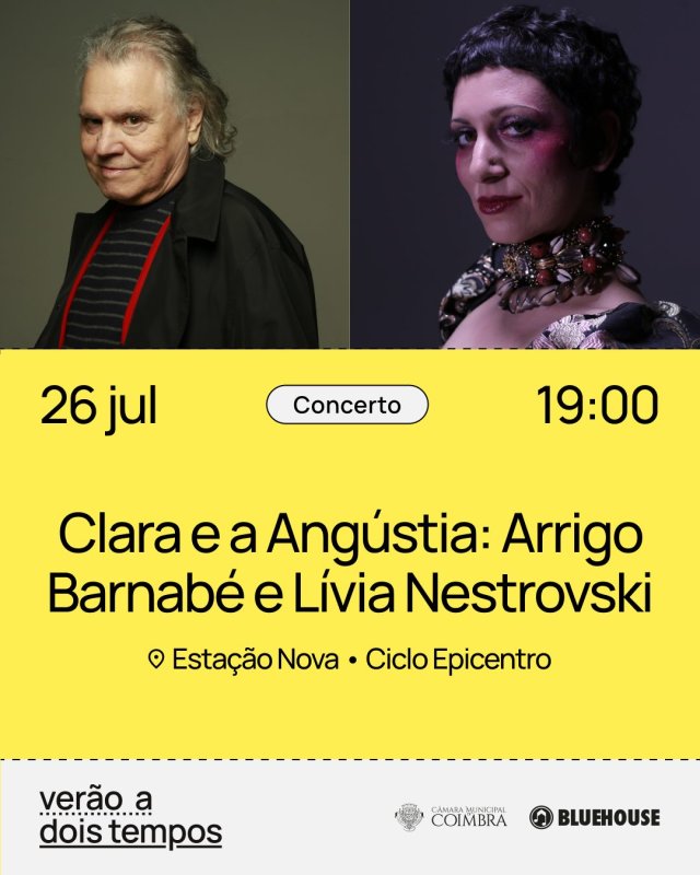 Clara e a Angústia: Concerto de Arrigo Barnabé e Lívia Nestrovski