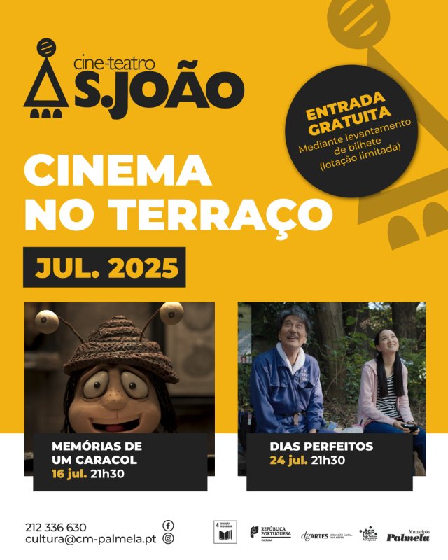 Cinema no Terraço - Cine-Teatro S. João