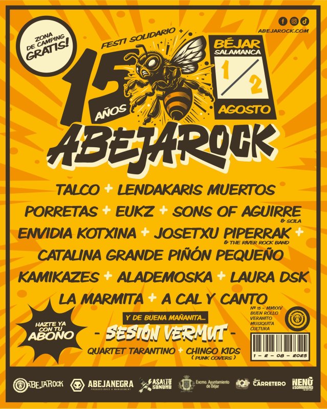 15º Aniversario Abejarock