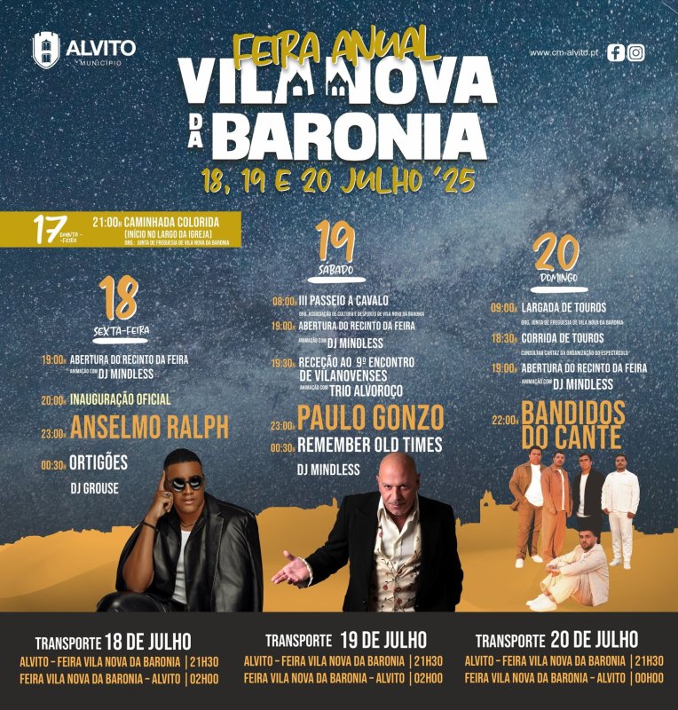 Feira Anual de Vila Nova da Baronia 2025