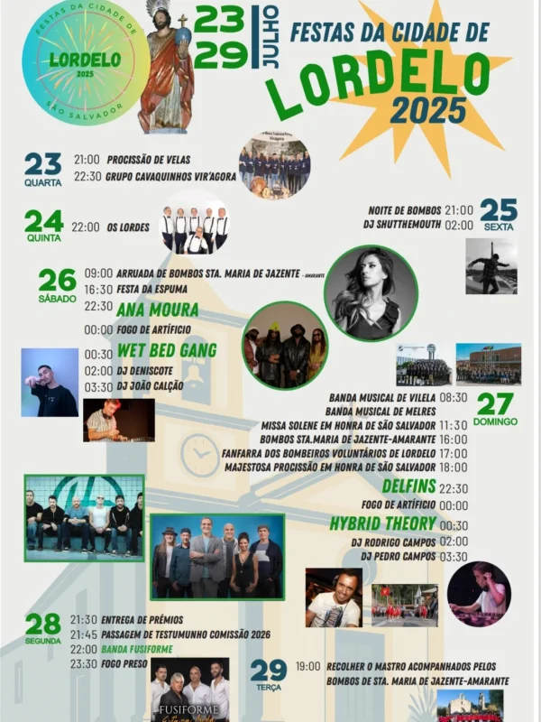 Festas da Cidade de Lordelo 2025