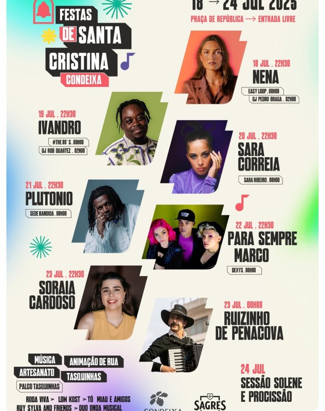 Festas de Santa Cristina 2025