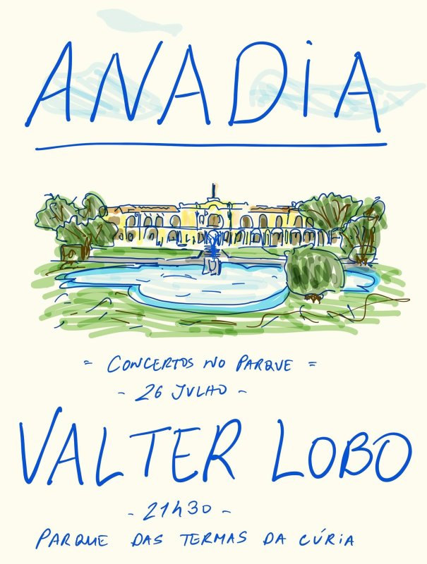 Concerto de Valter Lobo em Anadia
