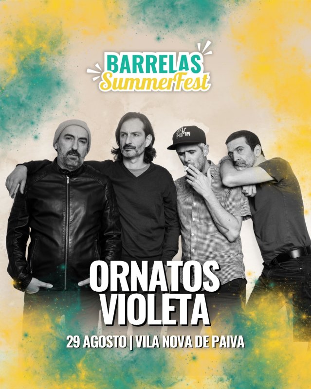 Concerto dos Ornatos Violeta no Barrelas Summerfest