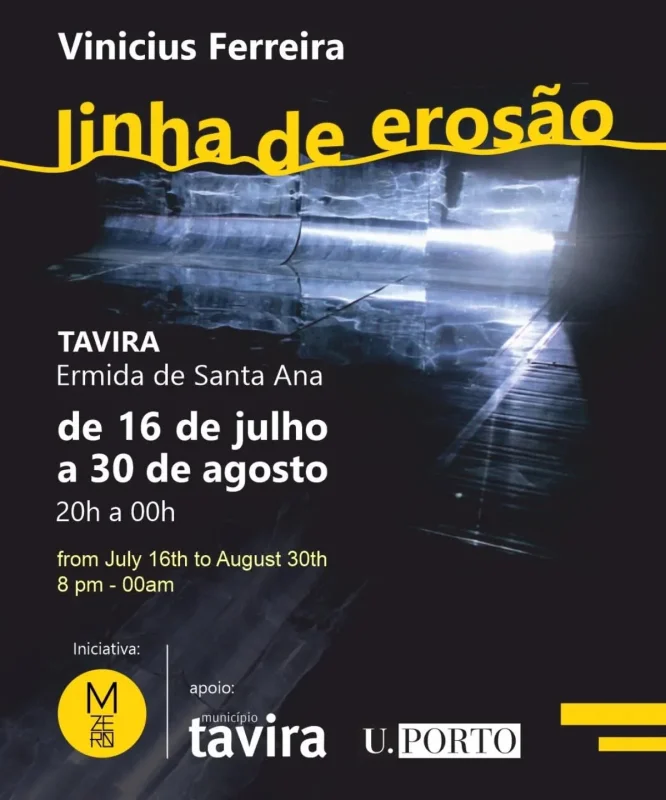 Exposição Linha de Erosão - Vinicius Ferreira