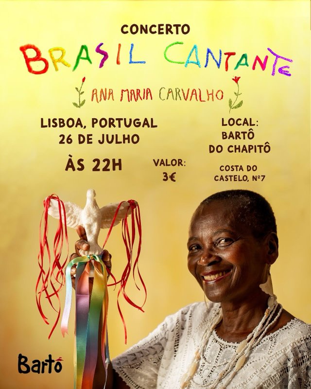 Concerto Brasil Cantante com Ana Maria Carvalho
