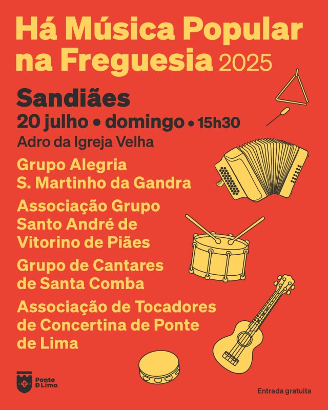 Há Música Popular na Freguesia 2025