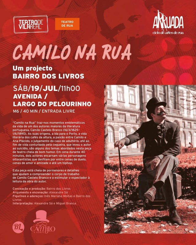 Camilo na Rua - Teatro de Rua
