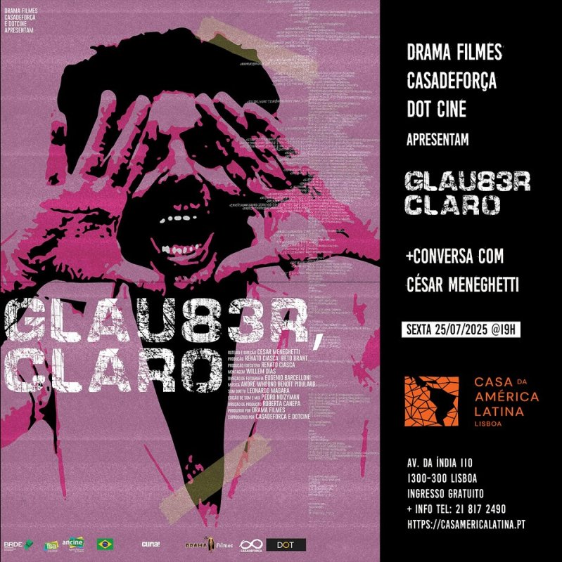 Apresentação do Filme 'Glauber Claro' e Conversa com César Meneghetti