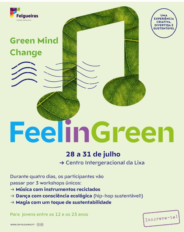 FeelinGreen - Workshops Criativos e Sustentáveis