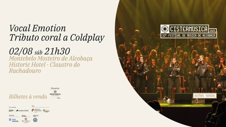 Vocal Emotion · Tributo coral a Coldplay · Cistermúsica 2025