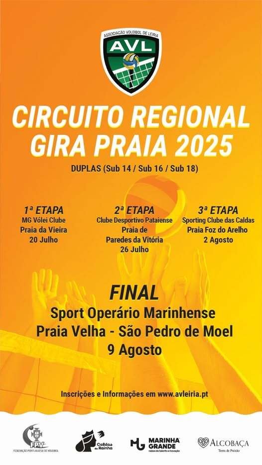 CIRCUITO REGIONAL GIRA PRAIA 2025 - FINAL REGIONAL