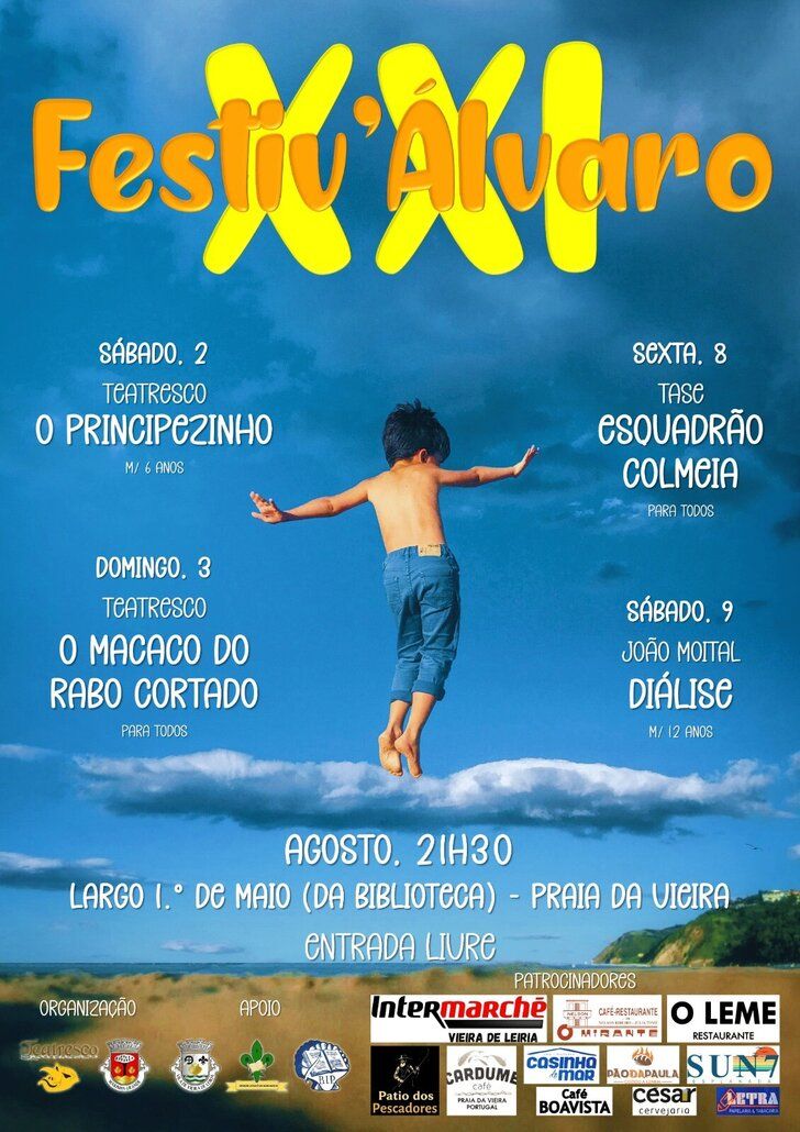 FESTIV’ ÁLVARO REGRESSA À PRAIA DA VIEIRA