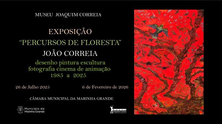 INAUGURAÇÃO DA EXPOSIÇÃO “PERCURSOS DE FLORESTA” DE JOÃO CORREIA