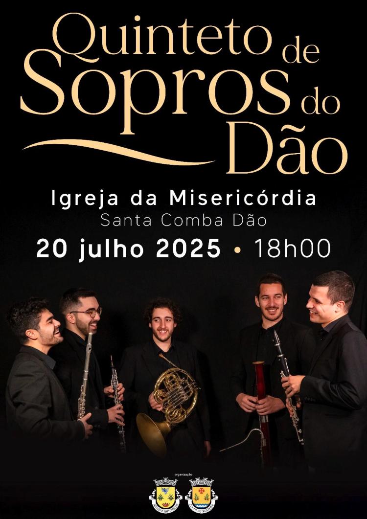Concerto do Quinteto de Sopros do Dão na Igreja da Misericórdia