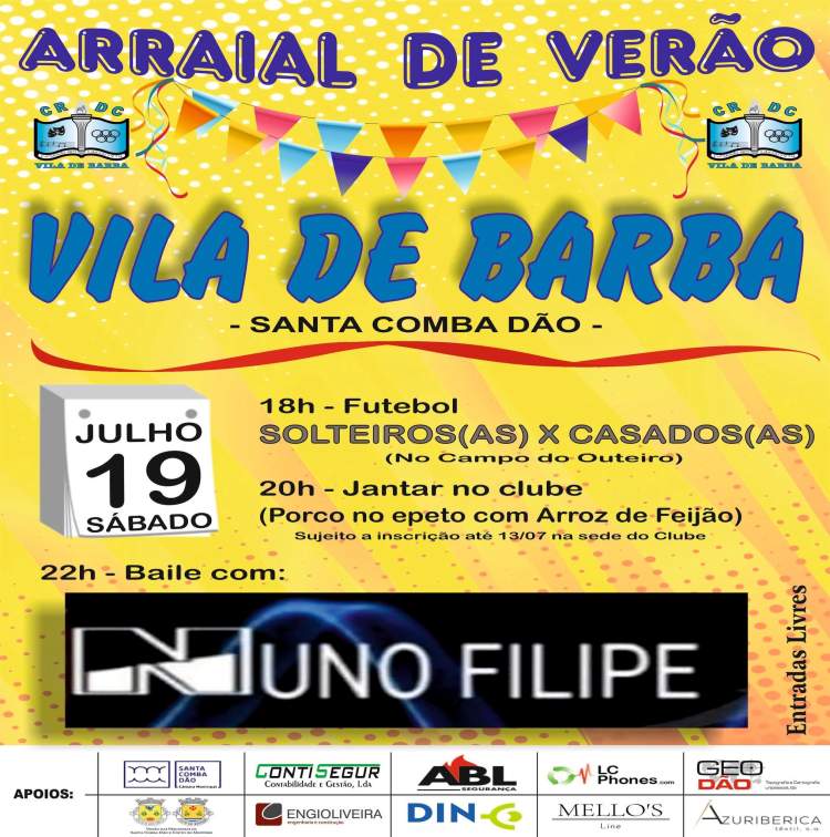 Arraial de Verão - Vila de Barba