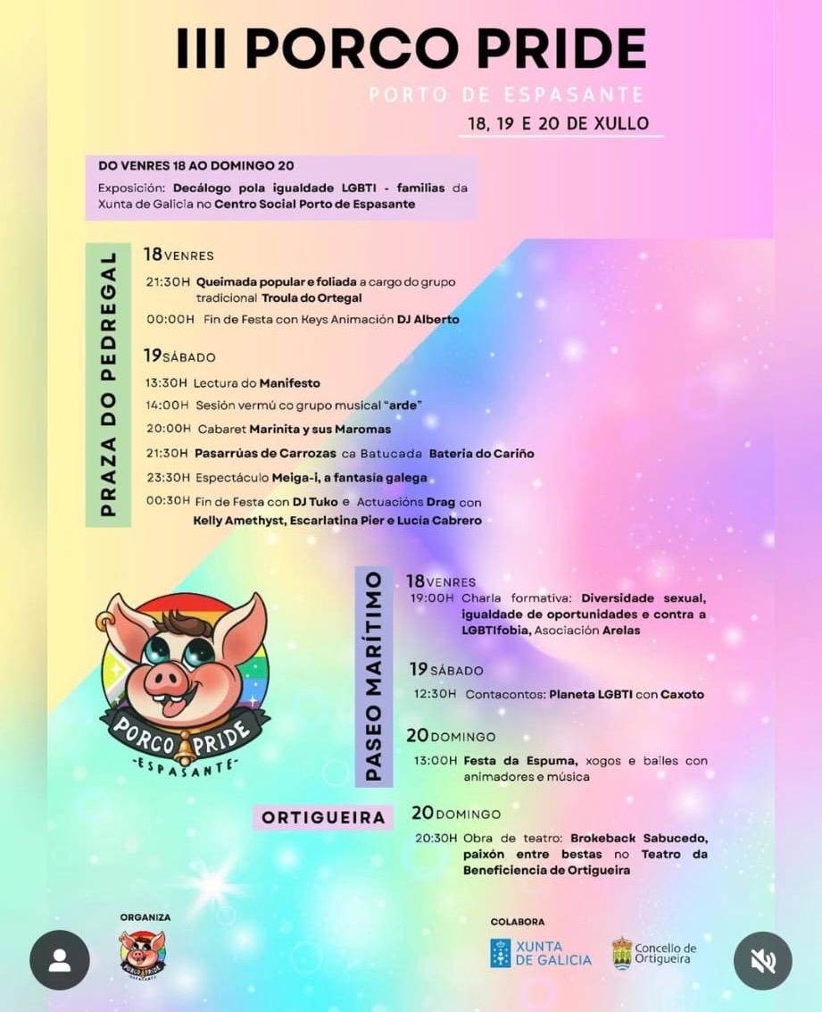 III Porco Pride 2025 | Porto de Espasante
