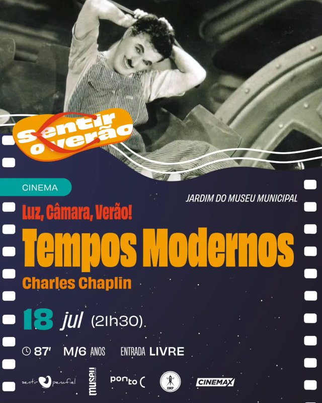 Tempos Modernos - Charlie Chaplin