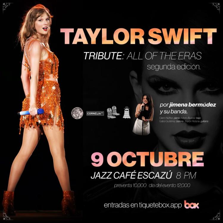 ⁠TAYLOR SWIFT TRIBUTE: ALL OF THE ERAS – Segunda Edición