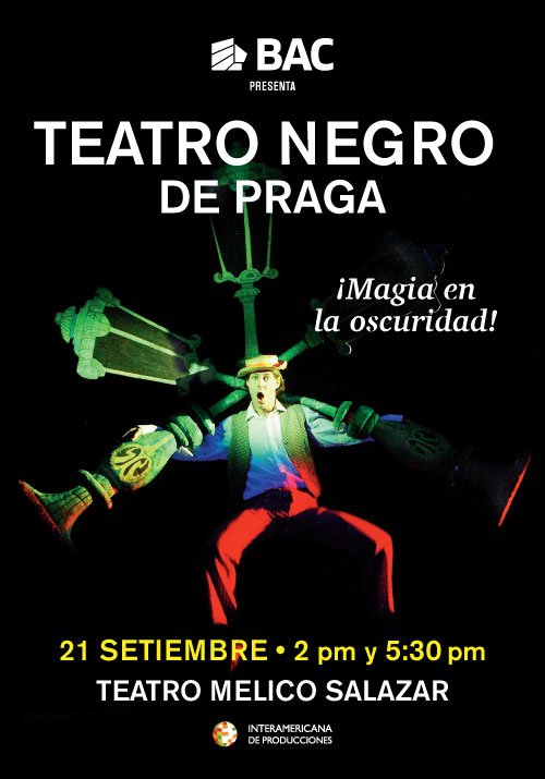 MAGIA EN LA OSCURIDAD-TEATRO NEGRO DE PRAGA