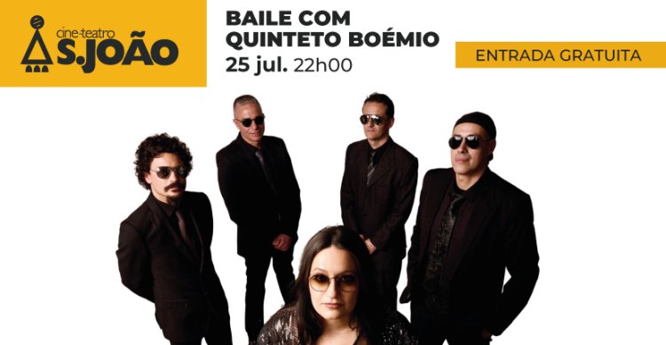 BAILE COM QUINTETO BOÉMIO