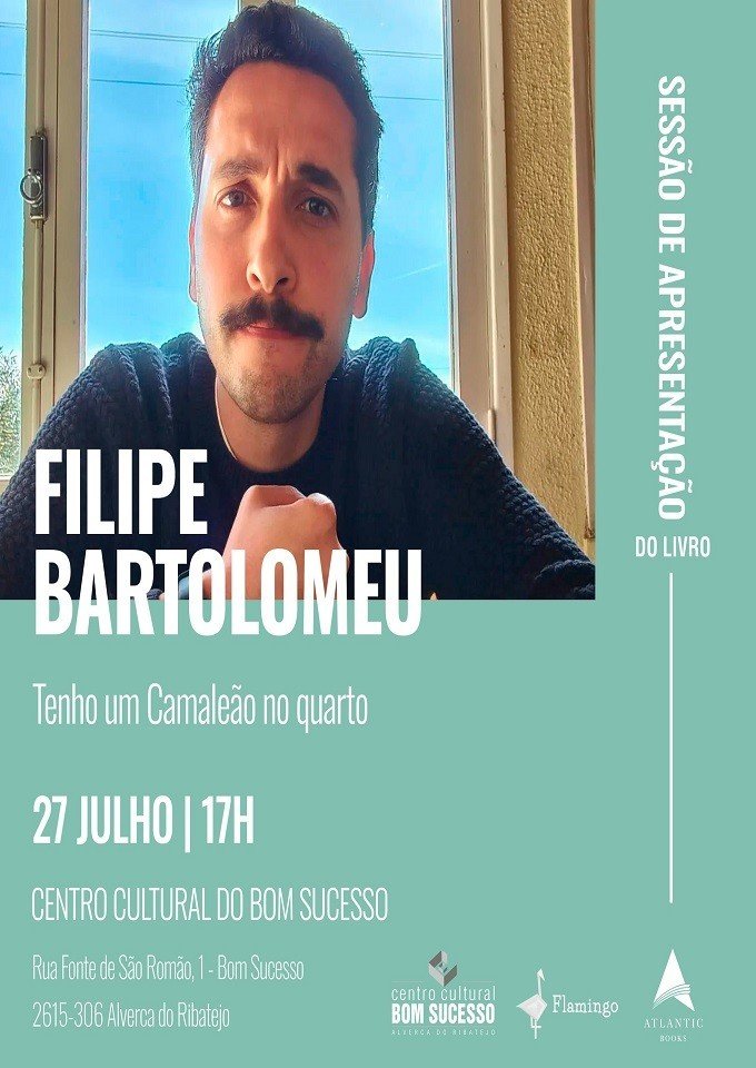 Apresentação do Livro: 'Tenho um Camaleão no quarto'