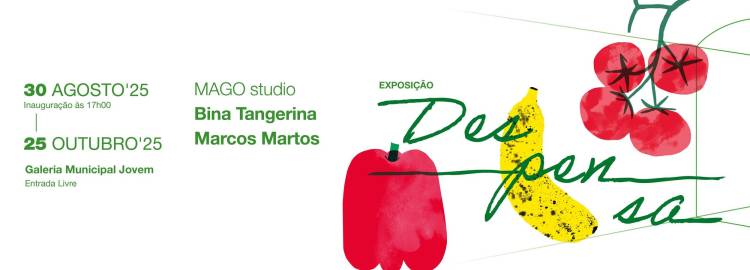 A Galeria Municipal Jovem apresenta a exposição de ilustração e escultura “Despensa”