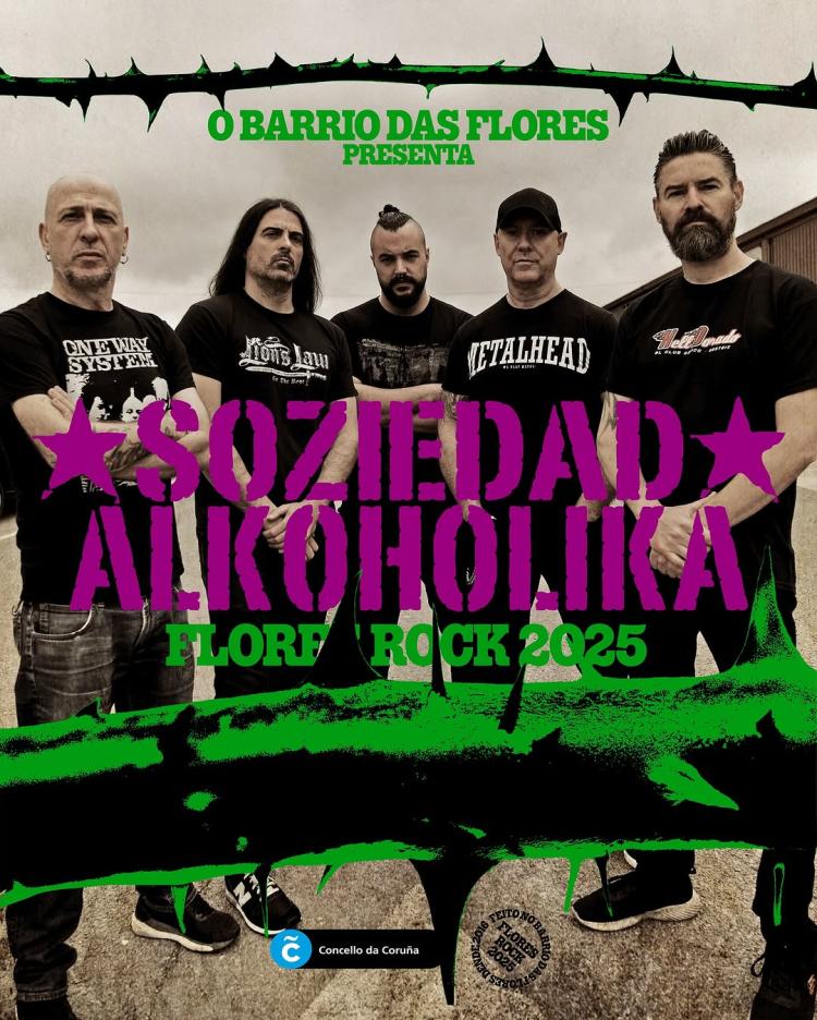 SOZIEDAD ALKOHOLIKA en A Coruña (Flores Rock)