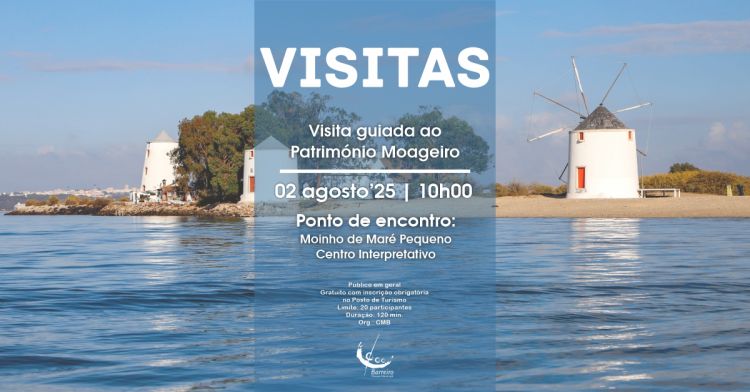 Visita guiada ao Património Moageiro