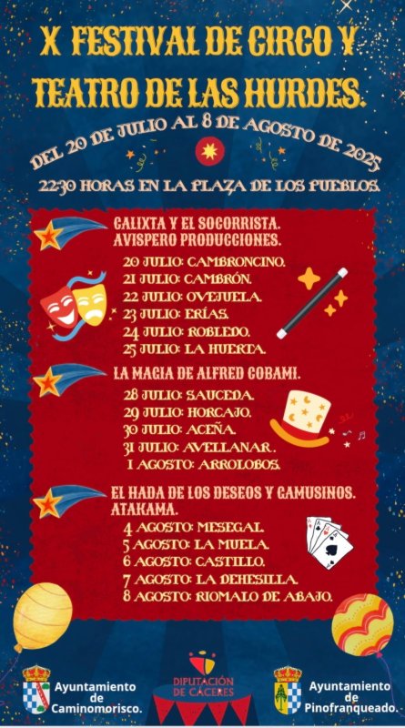 X Festival de Circo y Teatro de Las Hurdes