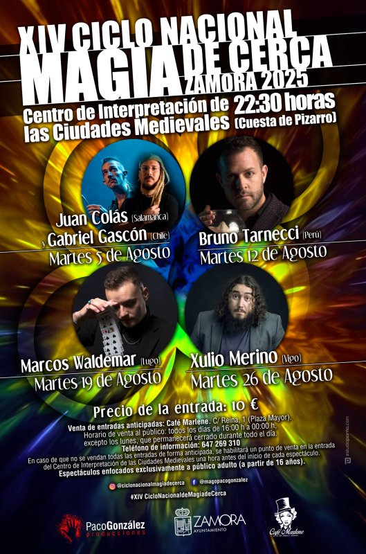 Marcos Waldemar | XIV Ciclo Nacional de Magia de Cerca en Zamora