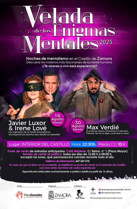 Max Verdié | Velada de los Enigmas Mentales 2025
