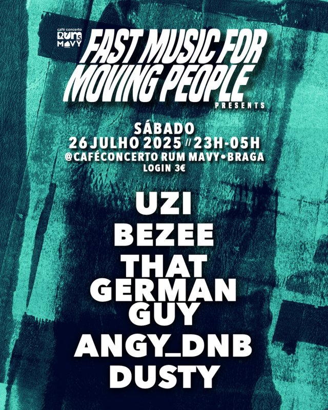 Fast Music for Moving People em Braga