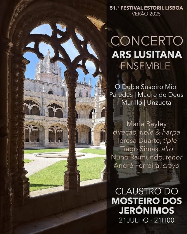 Concerto Ars Lusitana Ensemble no Mosteiro dos Jerónimos