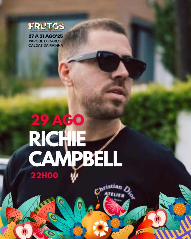 Concerto de Richie Campbell no Festival Frutos