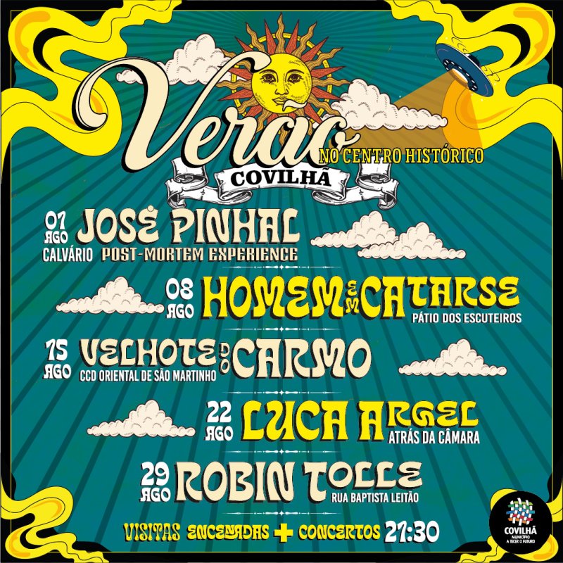 Verão no Centro Histórico da Covilhã