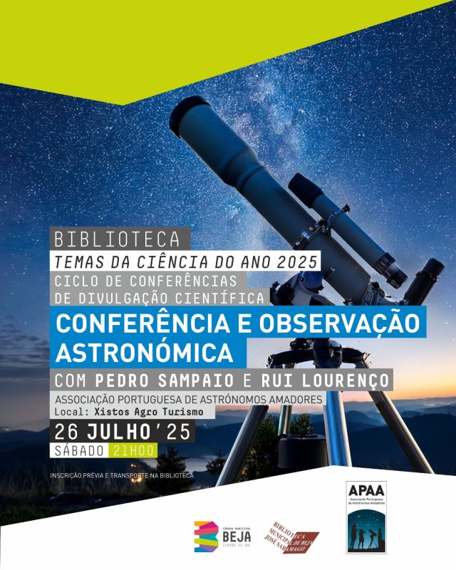 Conferência e Observação Astronómica