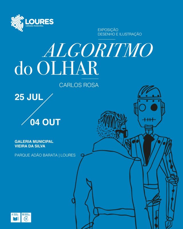 Algoritmo do Olhar - Exposição de Carlos Rosa